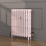 CI-SH745-PNK-FB-LS02 - Shelbourne Pink 3 Column Victorian Cast Iron Radiator H745mm x W341mm CI-SH745-PNK-FB-LS02 - Shelbourne Pink 3 Column Victorian Cast Iron Radiator H745mm x W341mm